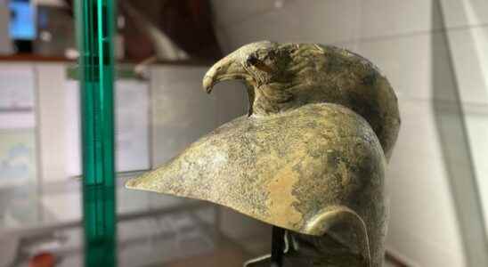 How an ancient helmet that was actually partly from Woerden
