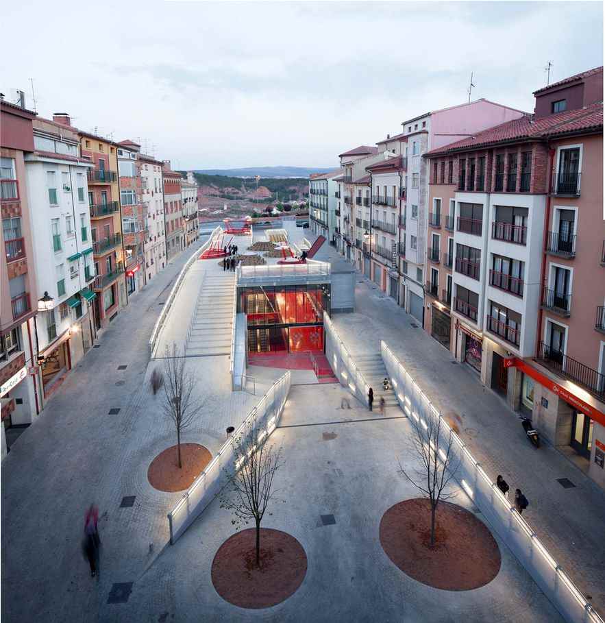 The cultural center of Teruel (Spain)