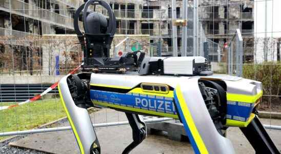 Killer robots in the service of the police this is