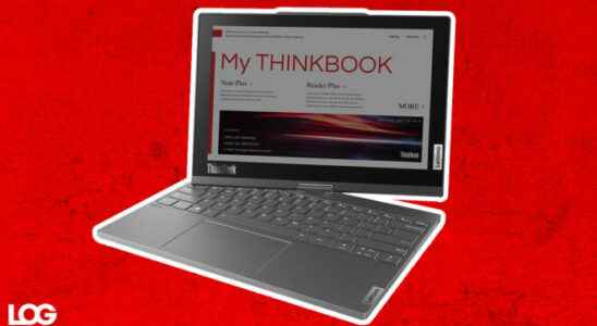 Lenovo ThinkBook Plus Twist combines e Ink with OLED