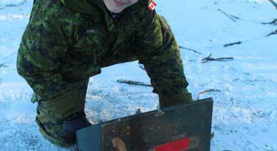 Local Reservists get out in the cold for some winter