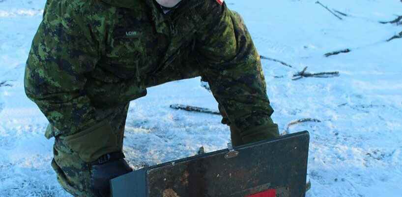 Local Reservists get out in the cold for some winter