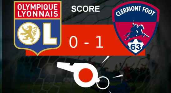 Lyon Clermont defeat for Olympique Lyonnais the summary