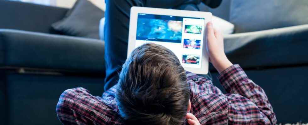 Massively connected children discover the internet from the age of