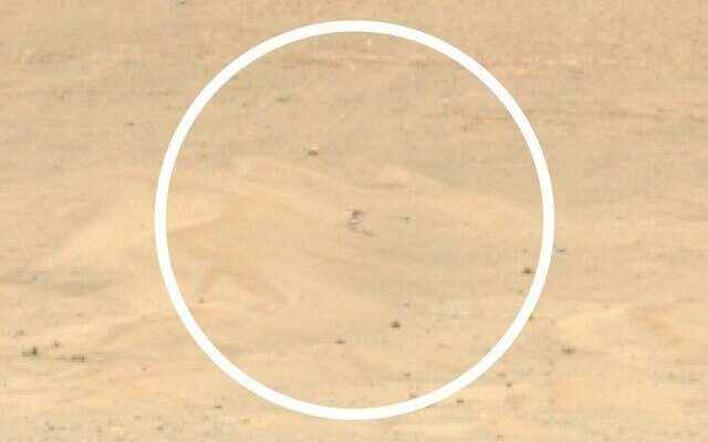 NASAs rover Perseverance photographed the Ingenuity helicopter on Mars We