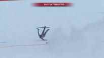 Norwegian skiers leg broken another speaks of near death