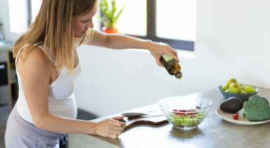 Olive oil would be beneficial during pregnancy according to a