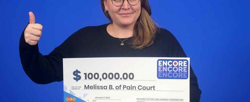 Pain Court woman wins 100000 lotto prize