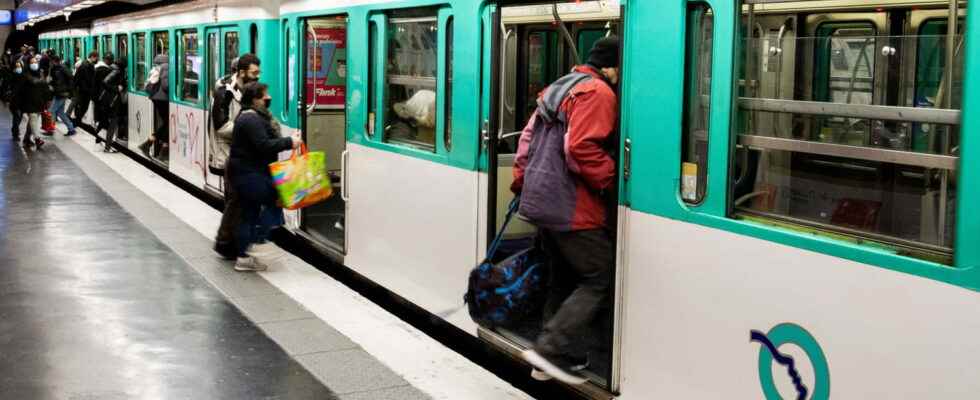 RATP strike Zero transport for the CGT this Thursday January