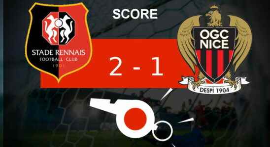 Rennes Nice OGC Nice falls in the match of
