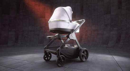 Self driving motorized baby carriage Video