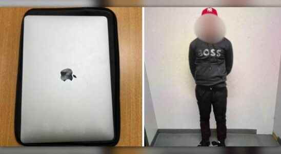 Shoplifter in Utrecht supermarket caught with previously stolen laptop