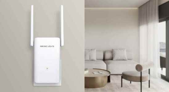 Signal extender with Wi Fi 6 support Mercusys ME70X
