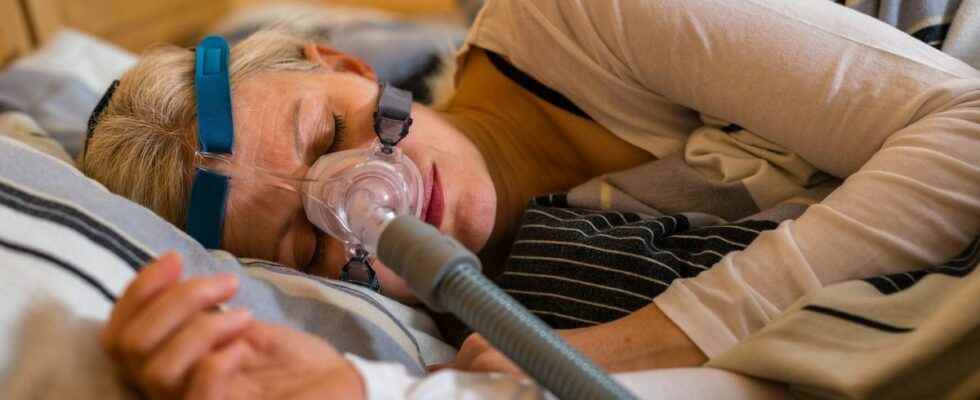 Sleep apnea do not use tap water in ventilation devices