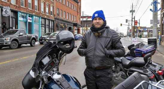 Snowfall thwarts ride to Port Dover for most motorcyclists