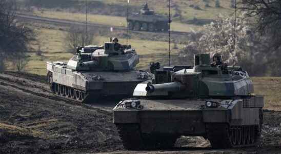 Tanks delivered to Ukraine It would be surprising if France