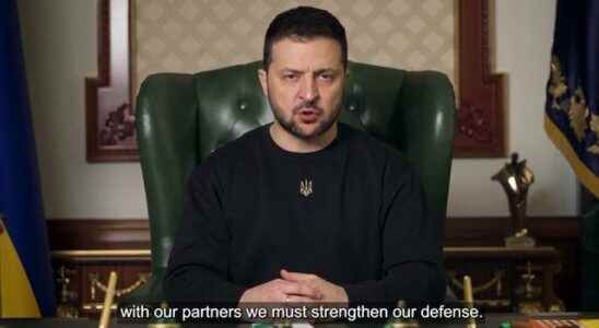 Ukrainian leader Zelensky announced at night We are preparing for