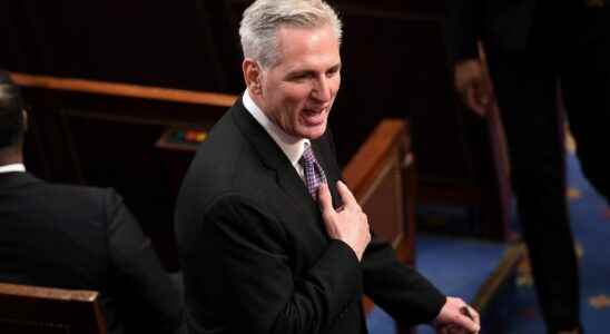United States who is Kevin McCarthy the speaker hardly elected