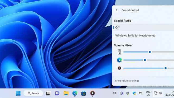 Volume control on Windows 11 will become easier