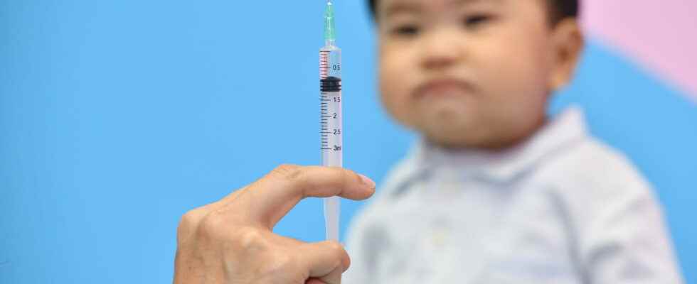 Which babies are called for the Covid vaccination in France