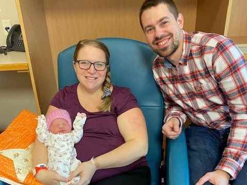 Wyoming couple welcomes New Years baby at Bluewater Health