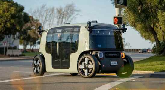 1676386417 Amazon company Zoox starts road tests with its driverless taxi