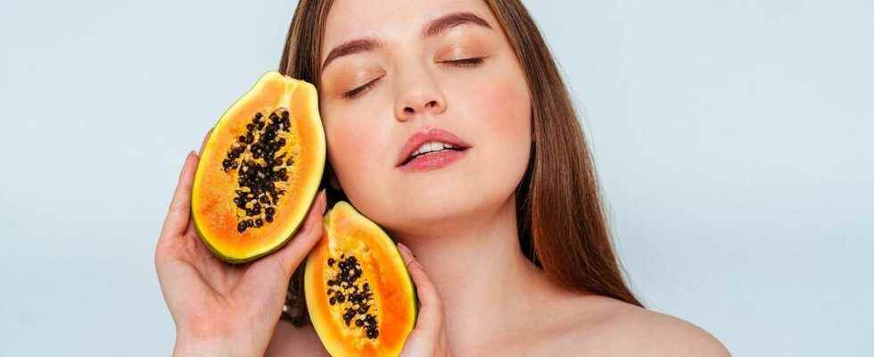 Acne wrinkles radiance Papaya a new beauty ally for dull