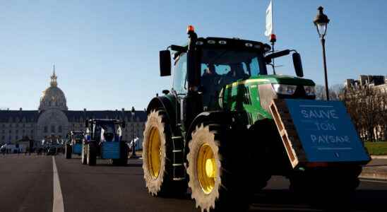 Anger of farmers in Paris French agriculture needs a lot