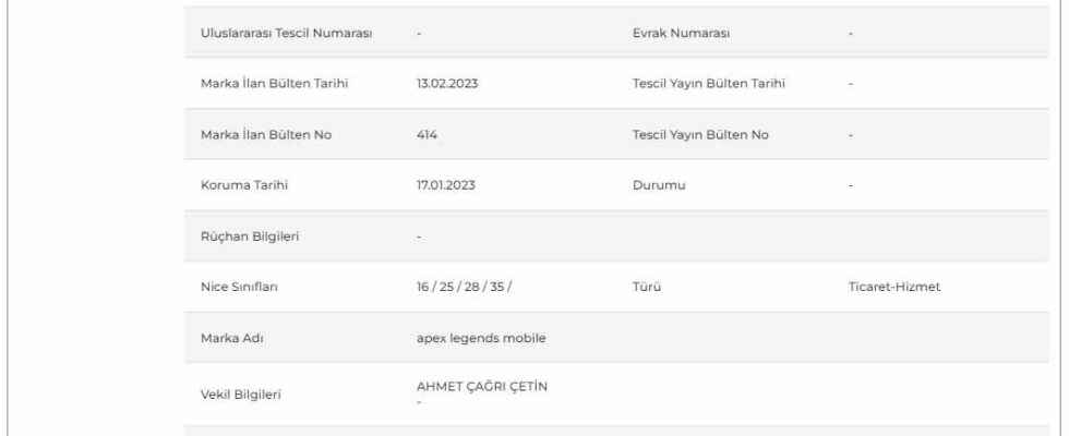 Apex Legends Mobile registered by a Turk