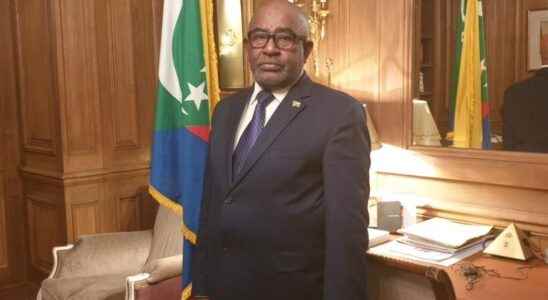 Assoumani candidate for the presidency of the AU displays his