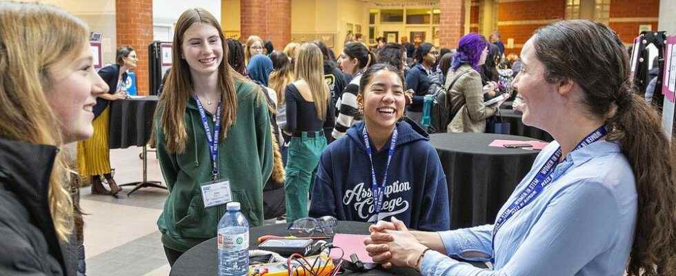 Conference encourages female students to explore STEM careers