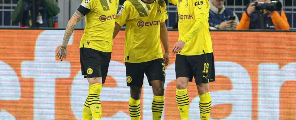 Dortmund Chelsea more efficient the BVB takes the advantage