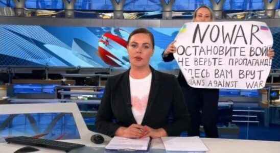 EXCLUSIVE Marina Ovsiannikova the Russian anti war journalist My son called