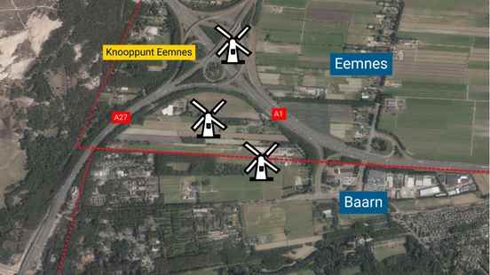 Eemnes sees nothing in wind farm near Baarn Door ajar