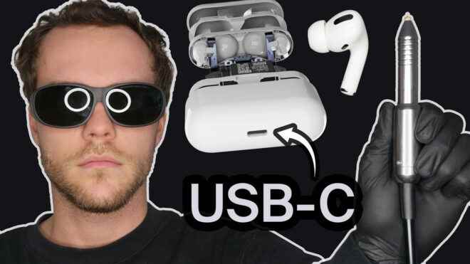 First AirPods Pro with USB C port produced Video
