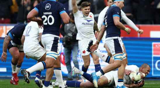 France triumphs over a brave team from Scotland