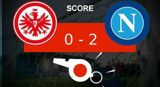 Frankfurt Naples a blow for Eintracht Frankfurt in the