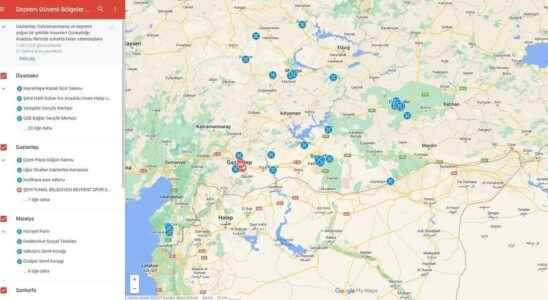 Google Earthquake Zone Safe Zone Maps Announced