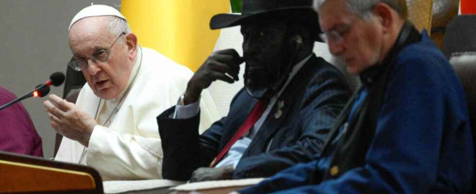 In South Sudan Pope invites leaders to embark on the