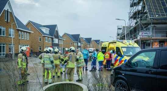 Injured after fall on construction site in Houten trauma helicopter