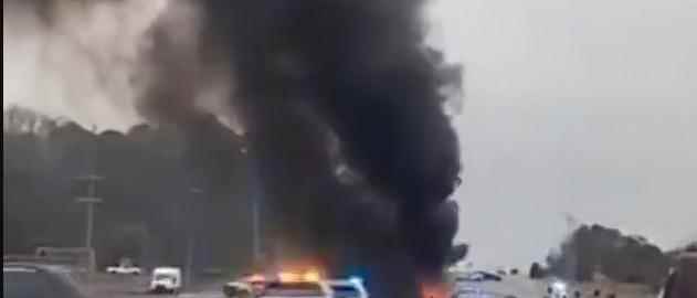Latest news Black hawk helicopter has crashed on highway