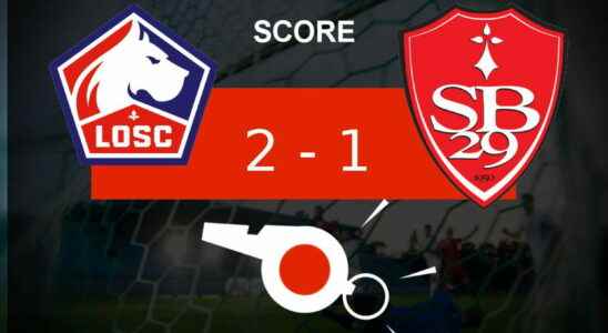 Lille Brest good operation for Lille OSC relive the