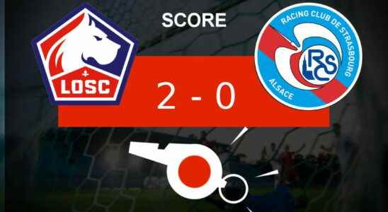 Lille Strasbourg RC Strasbourg falls in the match of