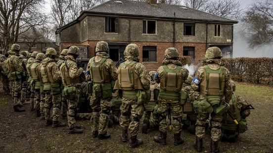 Marines from Doorn train Ukrainians in a secret place The