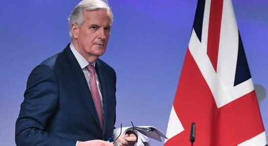 Michel Barnier Behind Rishi Sunak Boris Johnson is in ambush