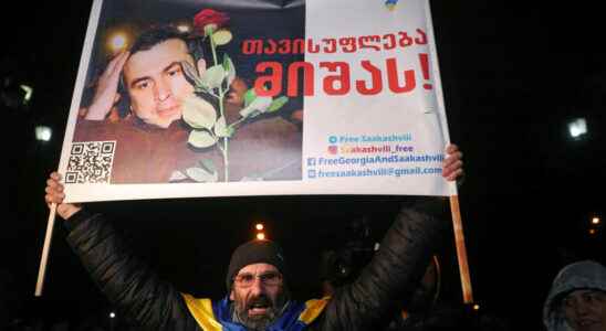 Mikheil Saakashvili a former president behind bars
