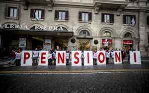 Pensions trade unions interim meeting with the Government something is