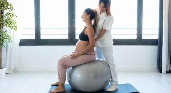 Pregnancy ball which exercises why use it