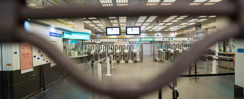 RATP strike which metro stations are closed in Paris