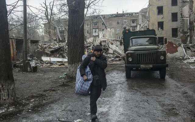Russia hit that city Ukrainian General Staff Apartments childrens polyclinic